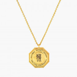 MONKEY ZODIAC SIGN PENDANT NECKLACE