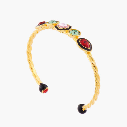 INDIAN FLOWER BANGLE BRACELET