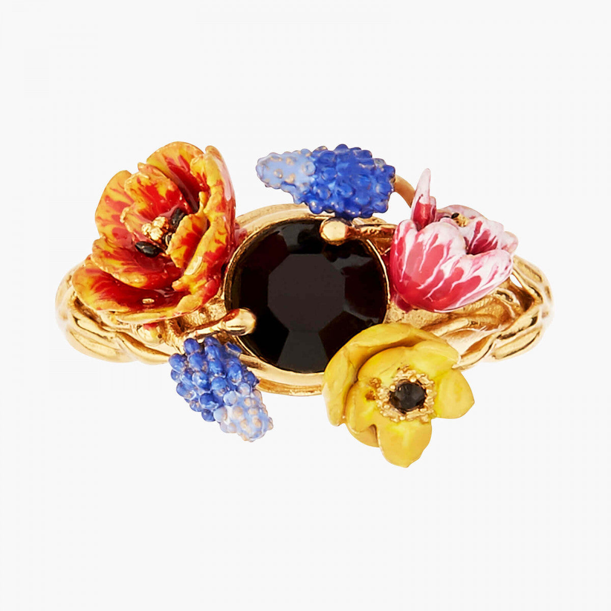 WINTER BOUQUET COCKTAIL RING