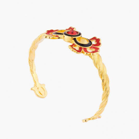 INDIAN PALM PATTERN BANGLE BRACELET