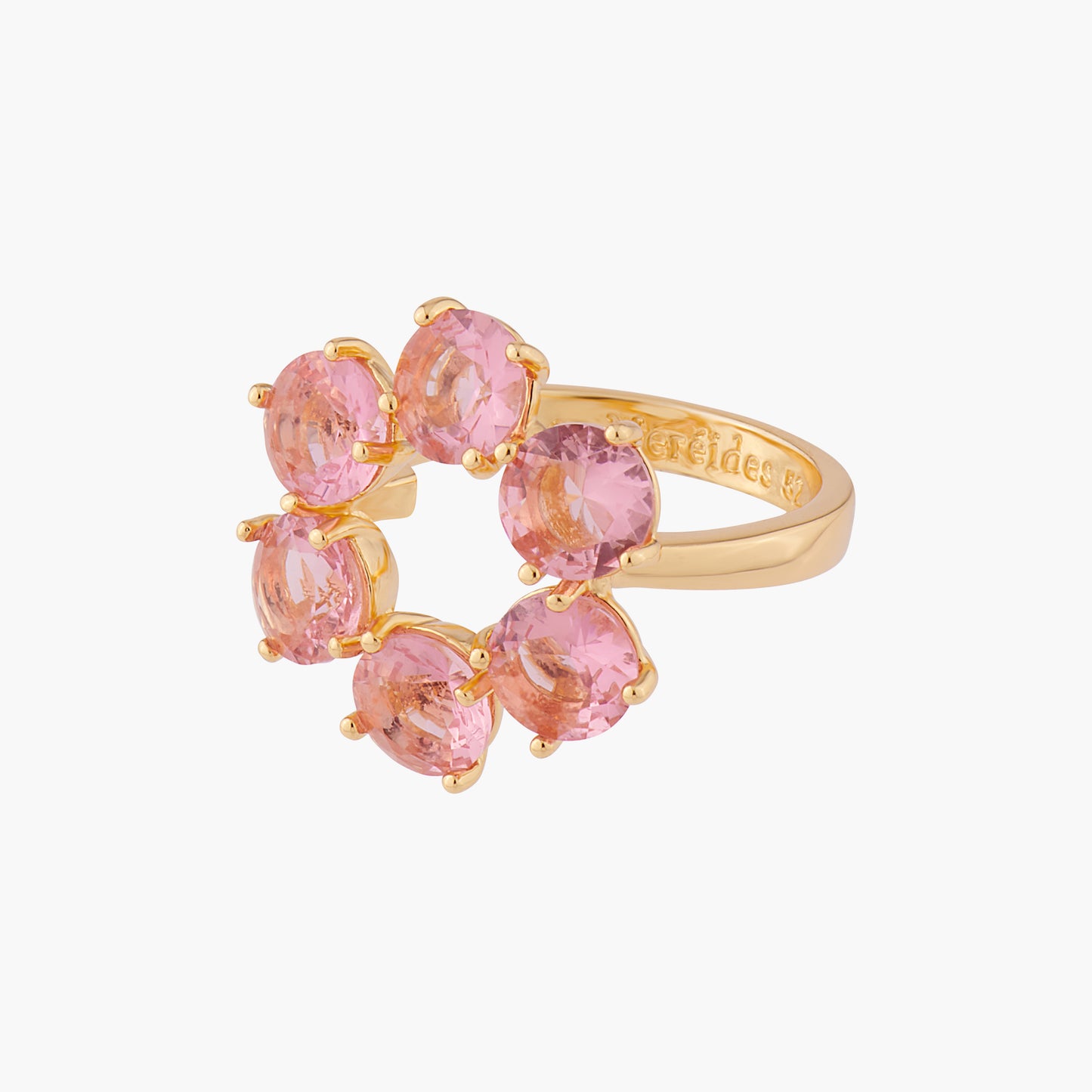 RING LA DIAMANTINE PINK SIZE 11