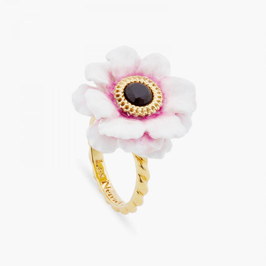 ADJUSTABLE RING PINK PEONY ADJUSTABLE RING